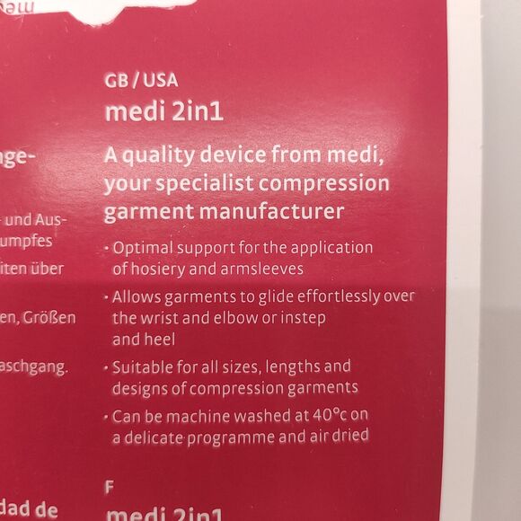 Compression garment on and off aid Medi 2 in 1 - BRAND NEW - Picture 5 of 6